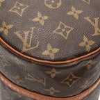 Handbag Papillon 30 Brown Monogram Canvas
