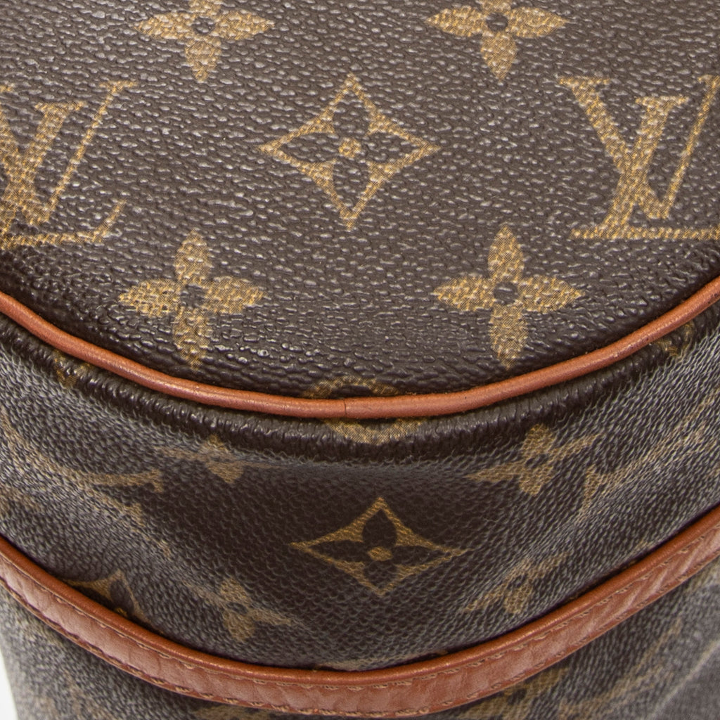 Handbag Papillon 30 Brown Monogram Canvas