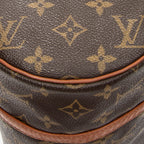 Handbag Papillon 30 Brown Monogram Canvas