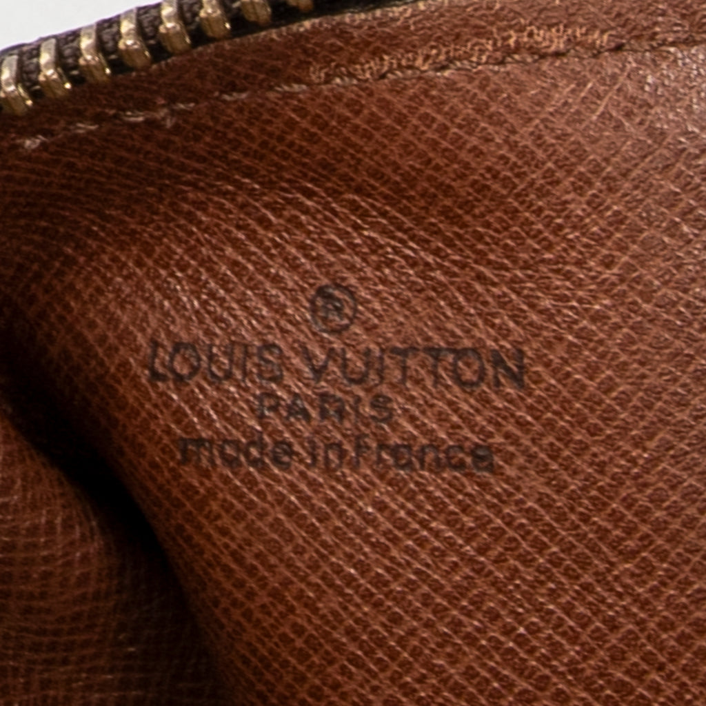 Handbag Papillon 30 Brown Monogram Canvas