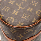 Handbag Papillon 26 Brown Monogram Canvas