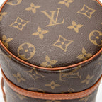 Handbag Papillon 26 Brown Monogram Canvas