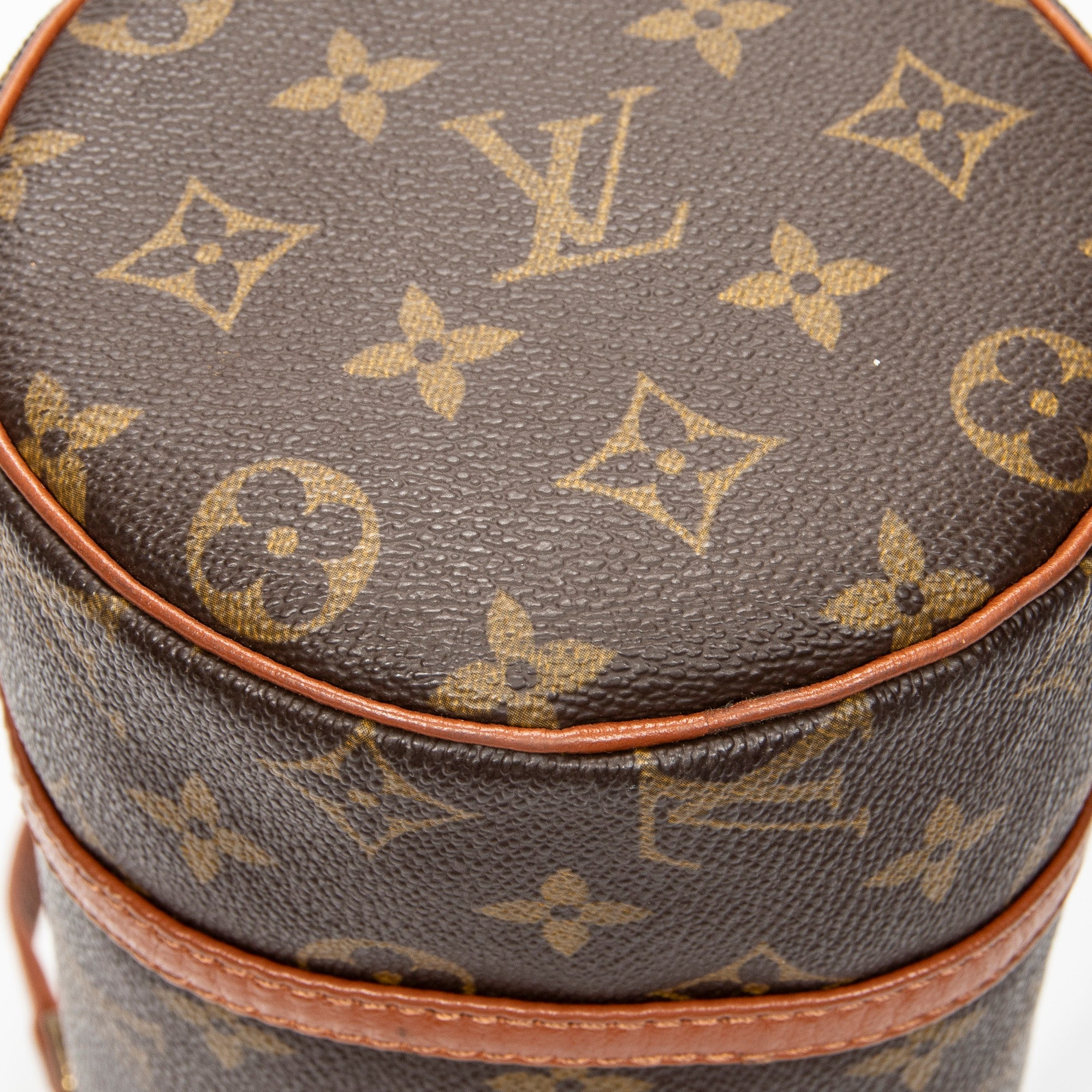 Handbag Papillon 26 Brown Monogram Canvas