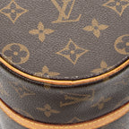 Handbag Papillon 26 Brown Monogram Canvas