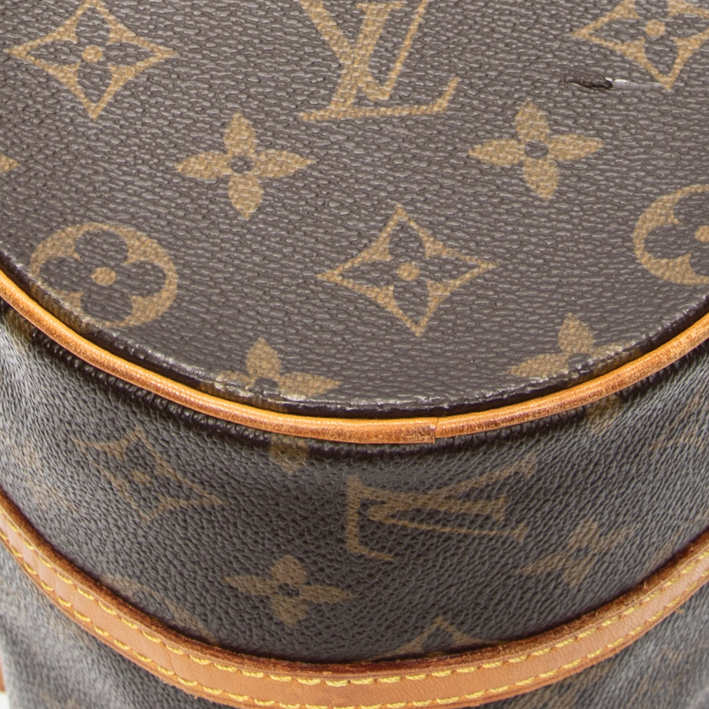 Handbag Papillon 26 Brown Monogram Canvas