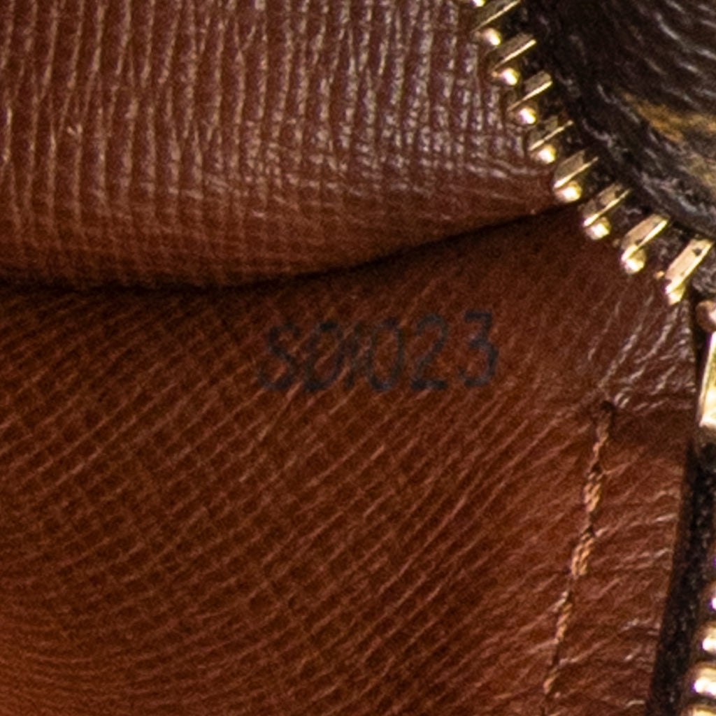 Handbag Papillon 26 Brown Monogram Canvas