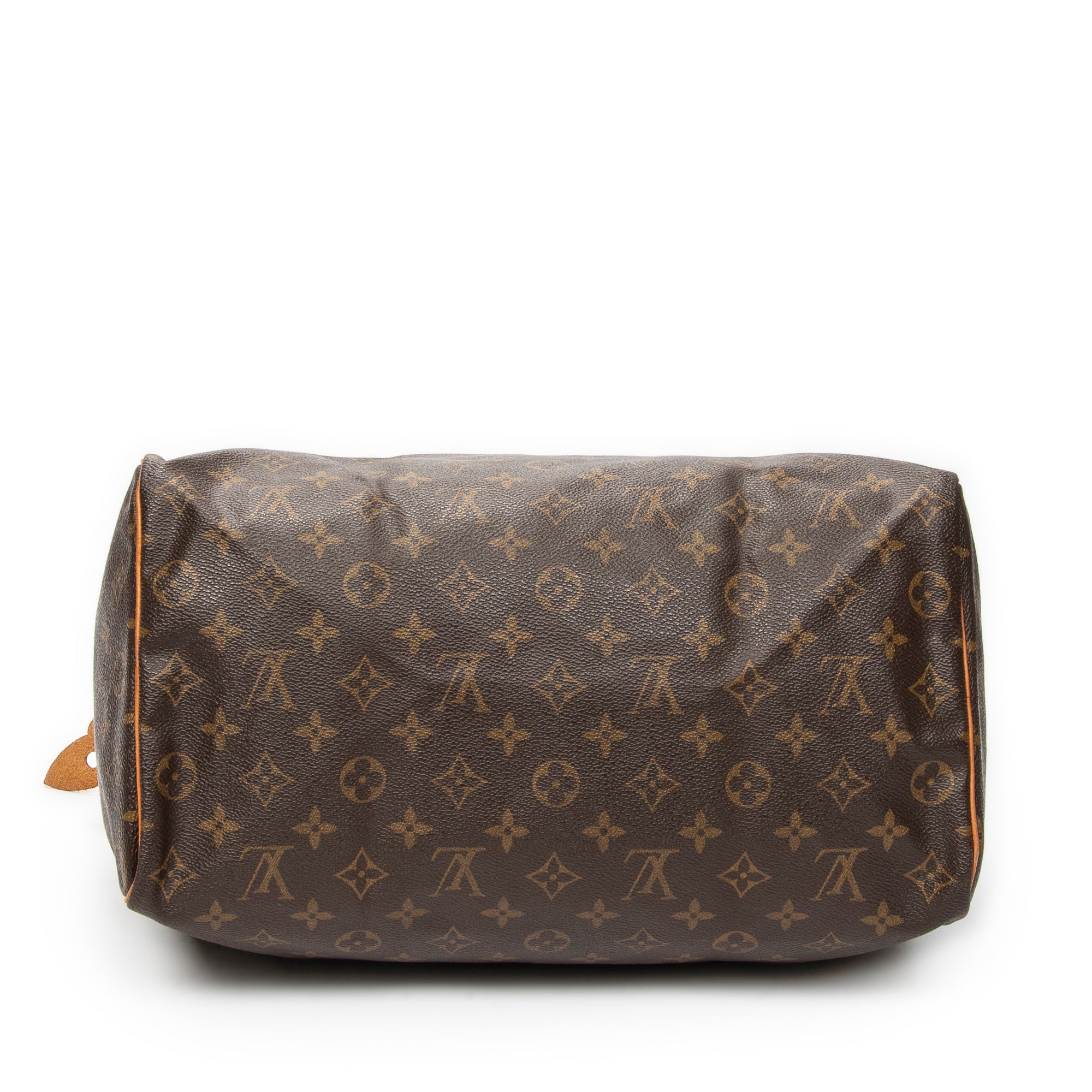 Handbag Speedy 35 Brown Monogram Canvas