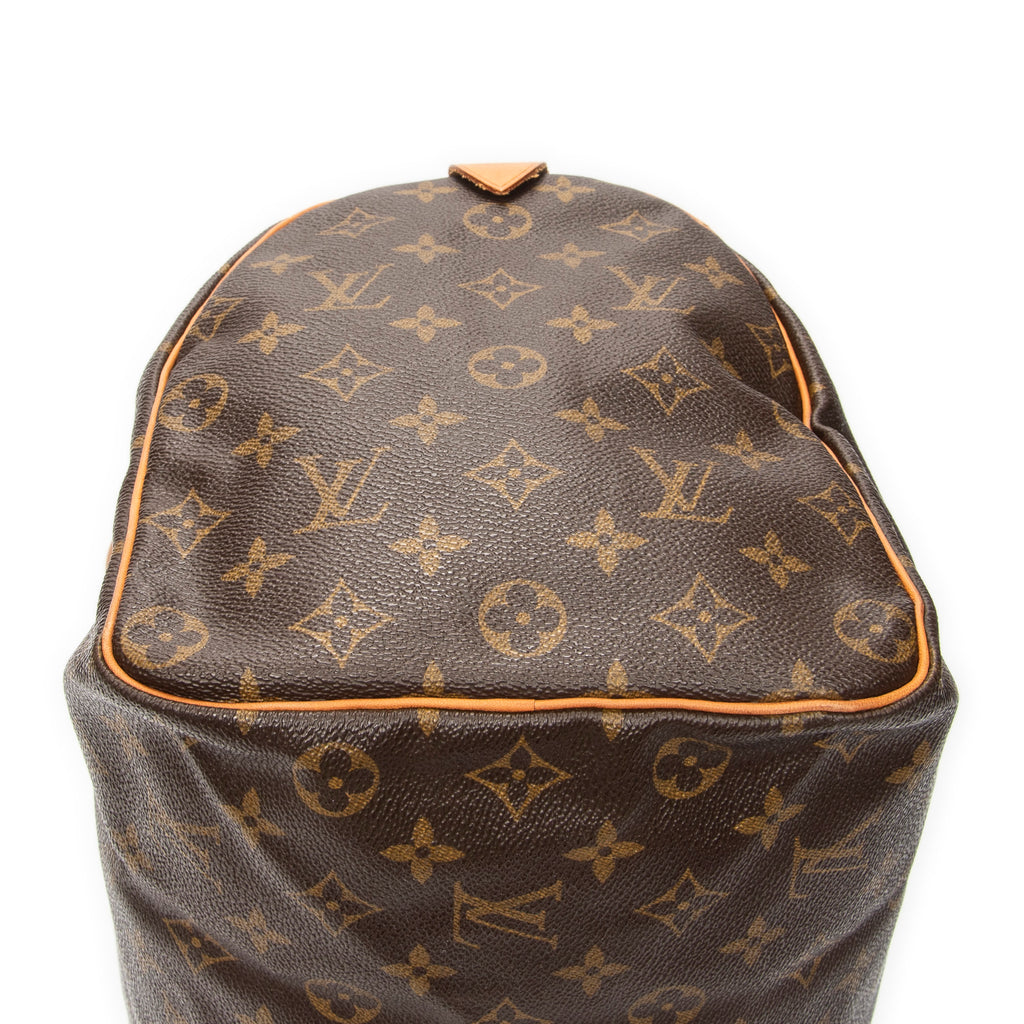 Handbag Speedy 35 Brown Monogram Canvas