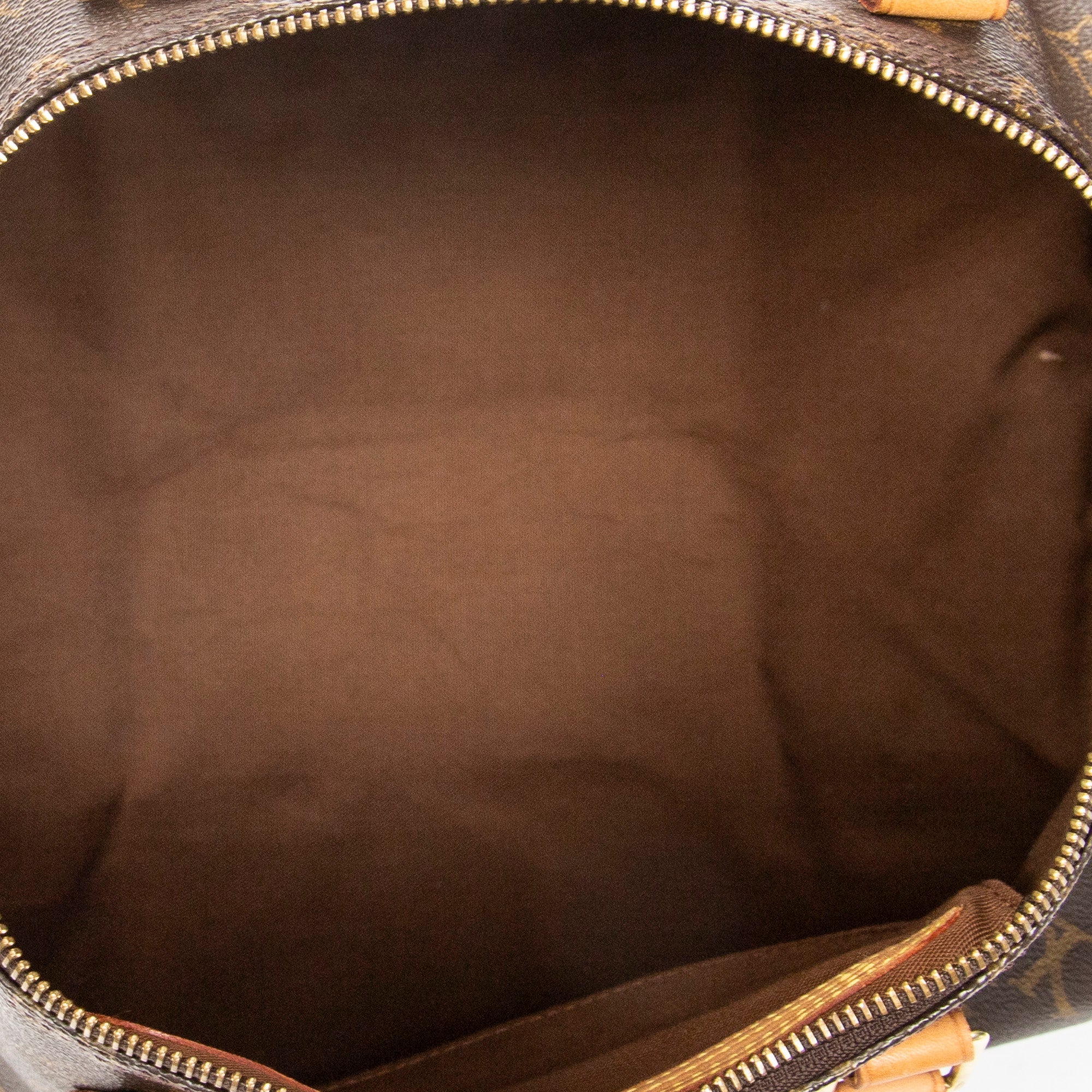 Handbag Speedy 35 Brown Monogram Canvas