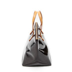 Handbag Bellevue PM Amarante Monogram Vernis