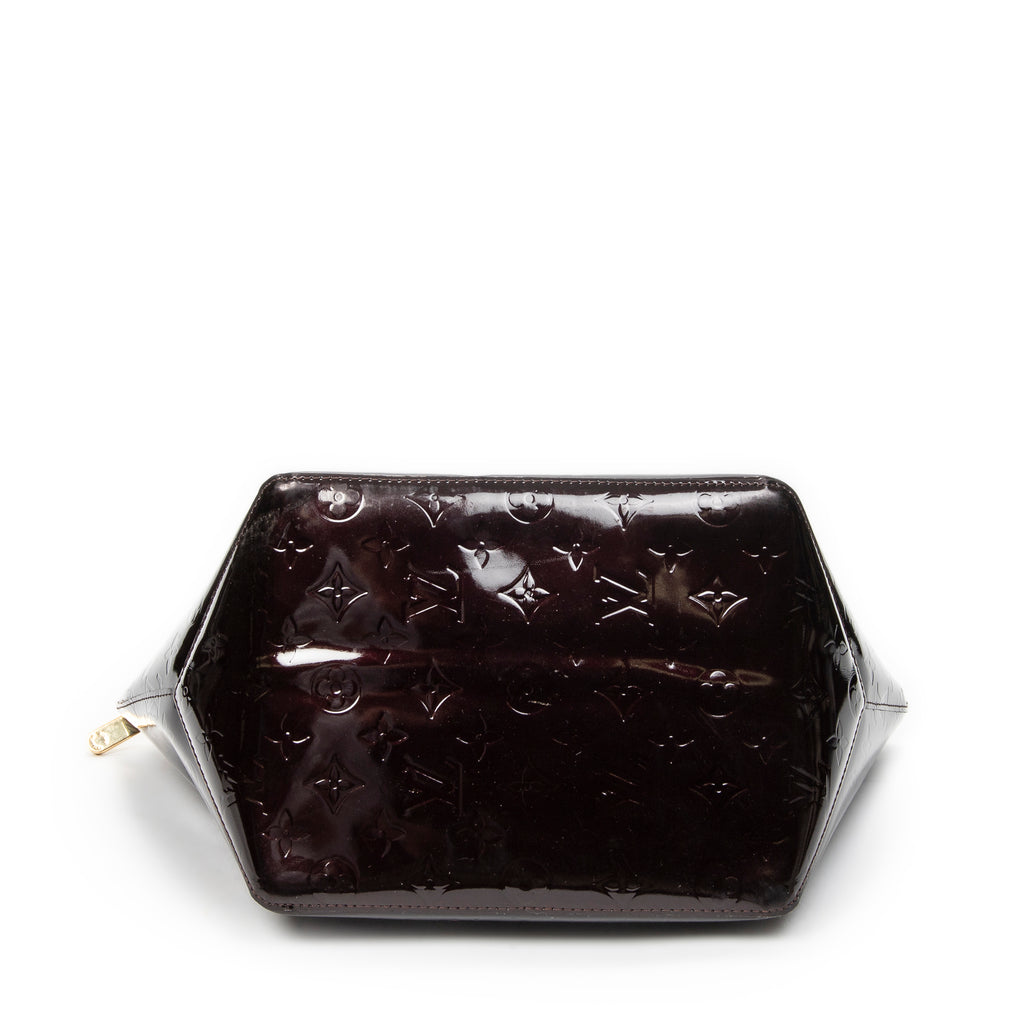 Handbag Bellevue PM Amarante Monogram Vernis