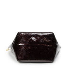 Handbag Bellevue PM Amarante Monogram Vernis