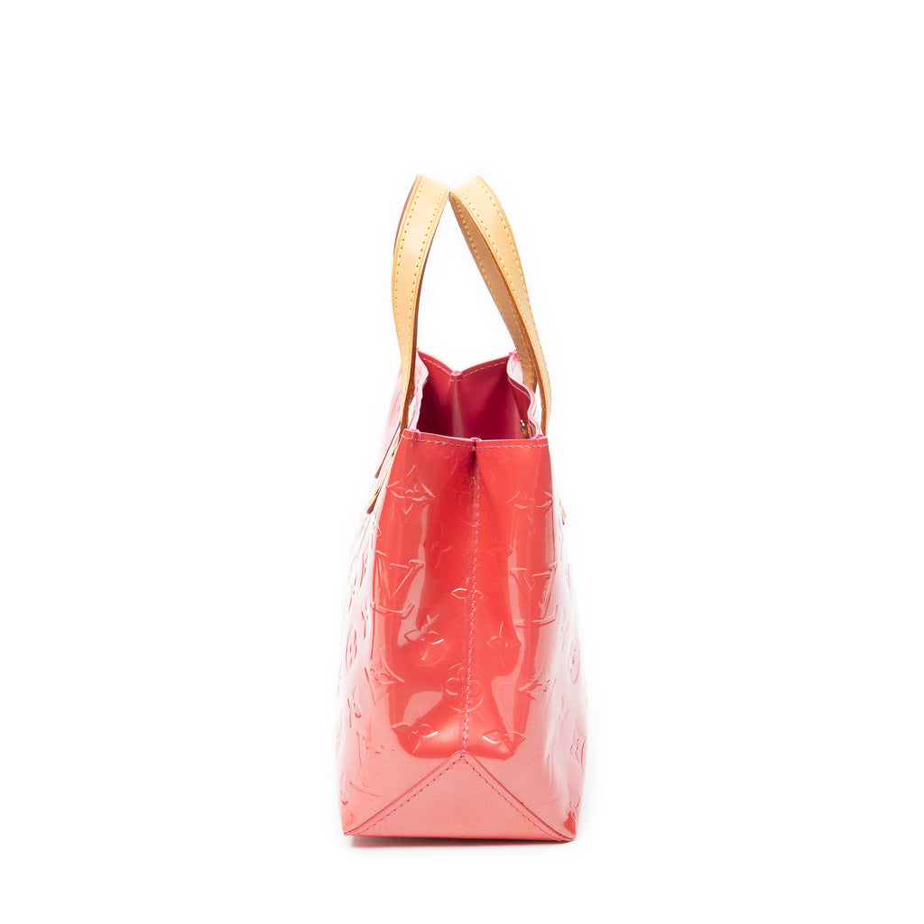 Handbag Reade PM Framboise Monogram Vernis