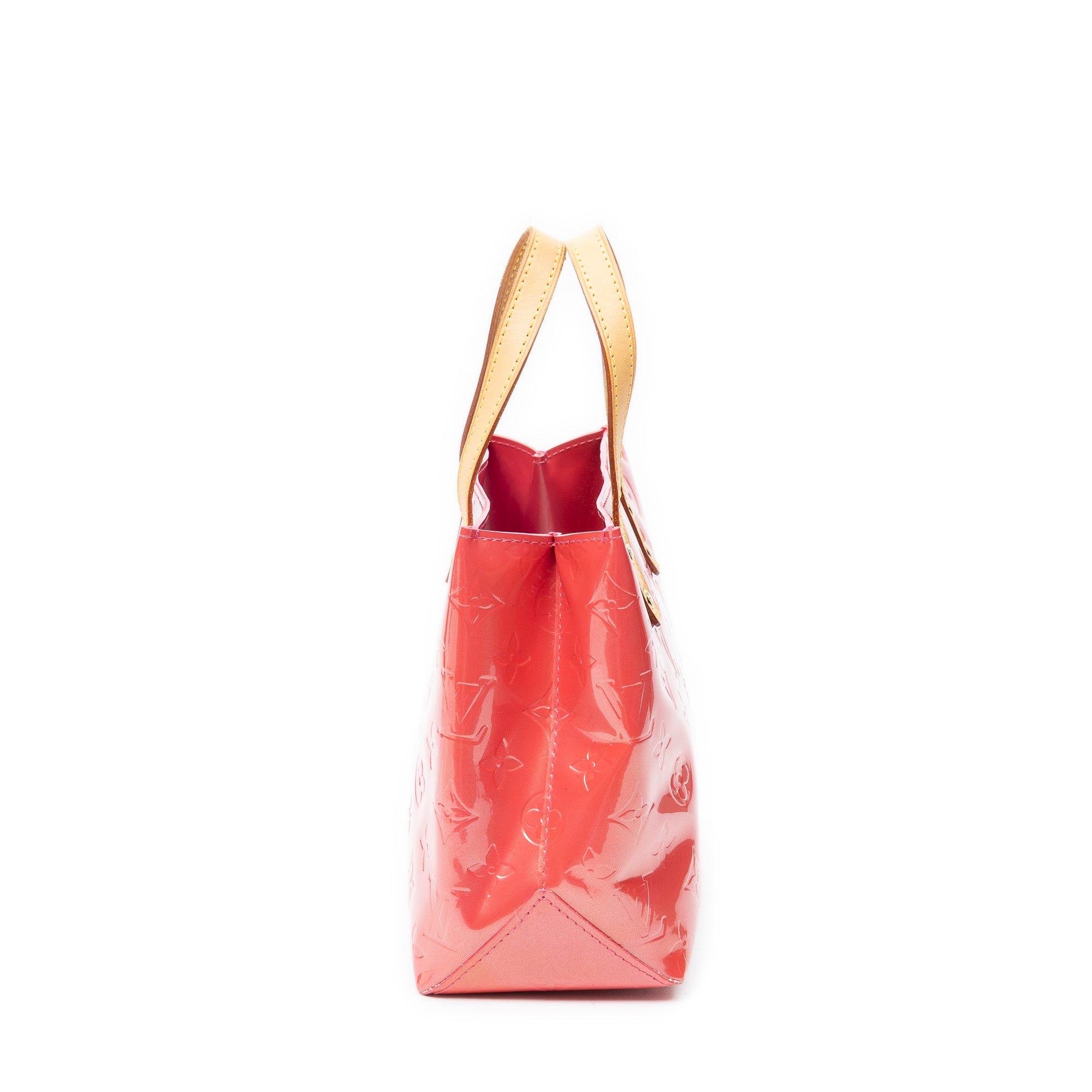 Handbag Reade PM Framboise Monogram Vernis