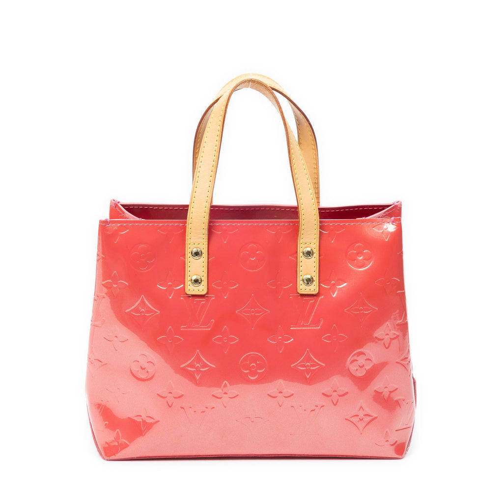 Handbag Reade PM Framboise Monogram Vernis