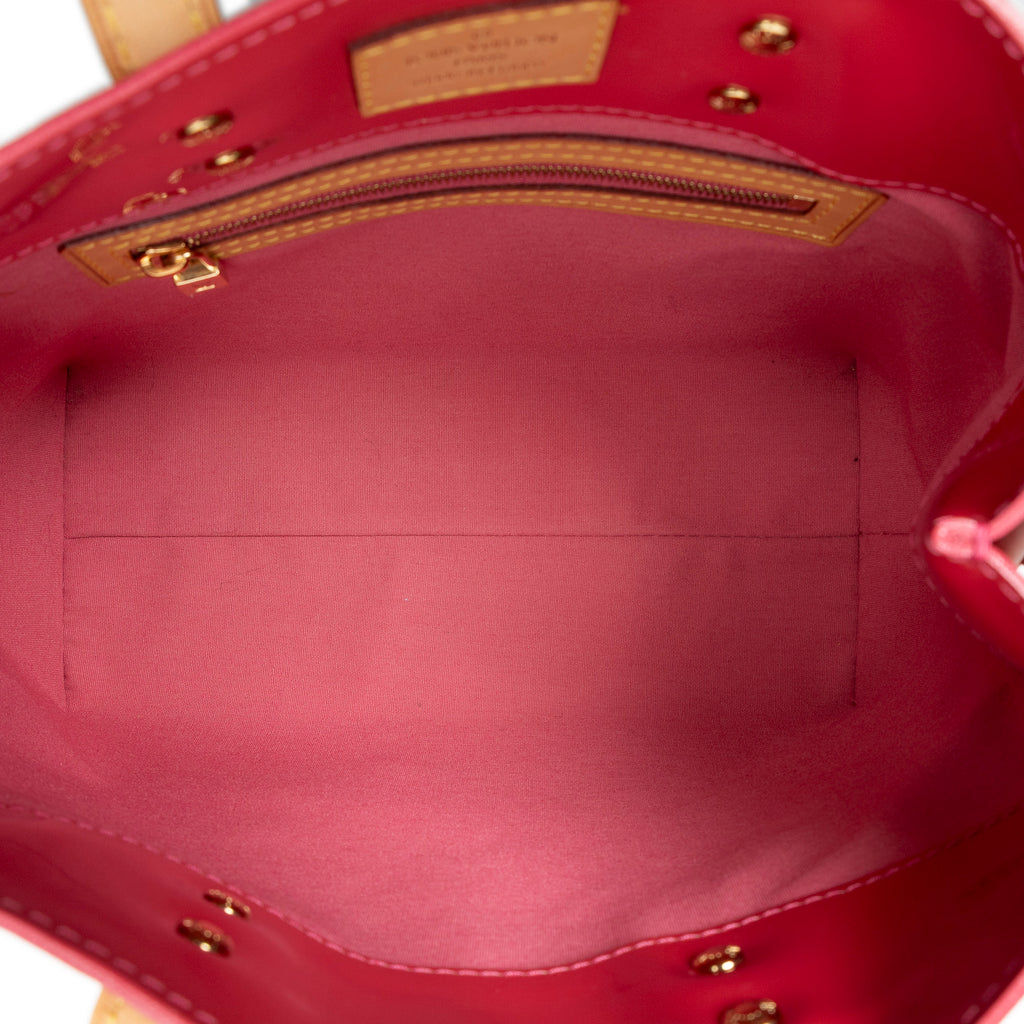 Handbag Reade PM Framboise Monogram Vernis