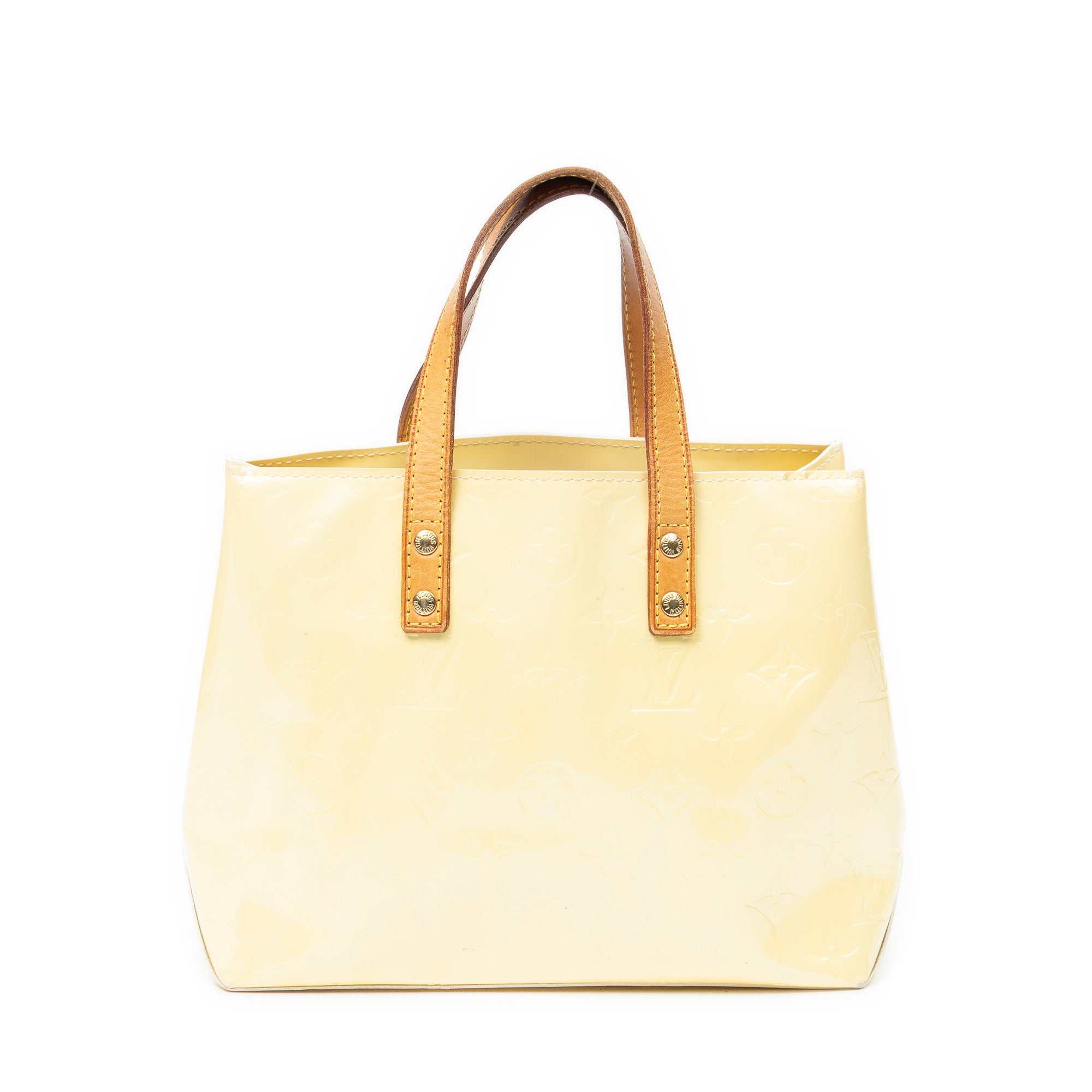 Handbag Reade PM Citrine Monogram Vernis