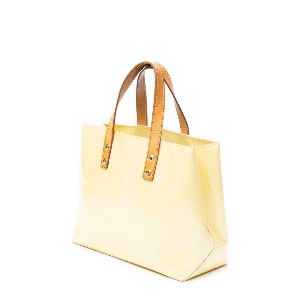 Handbag Reade PM Citrine Monogram Vernis