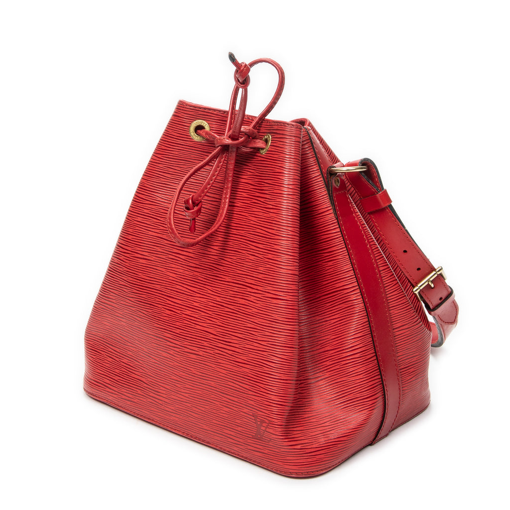 Shoulder Bag Noe PM Red Epi