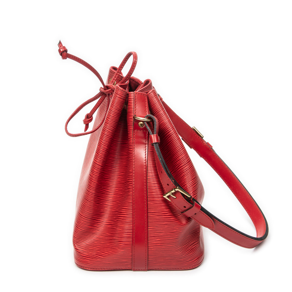 Shoulder Bag Noe PM Red Epi