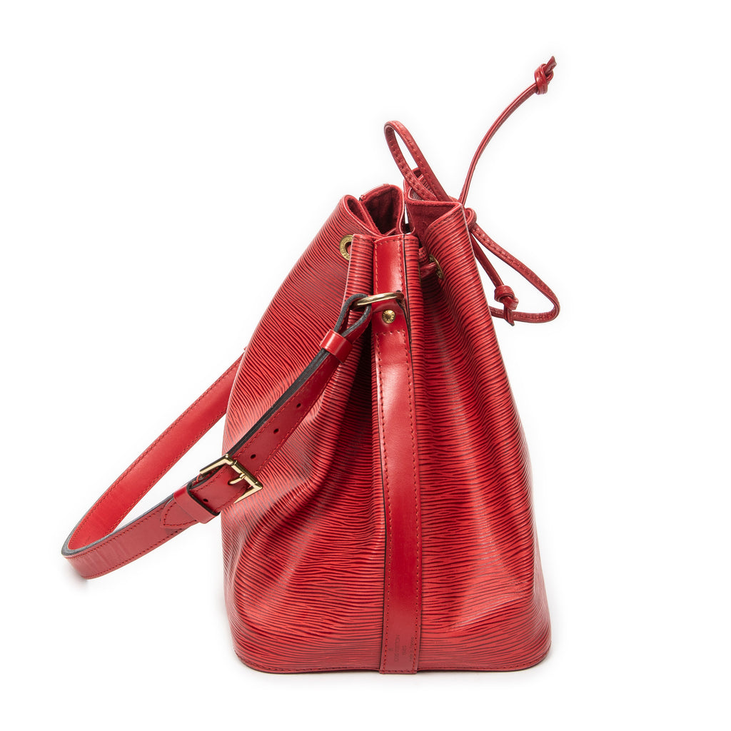 Shoulder Bag Noe PM Red Epi