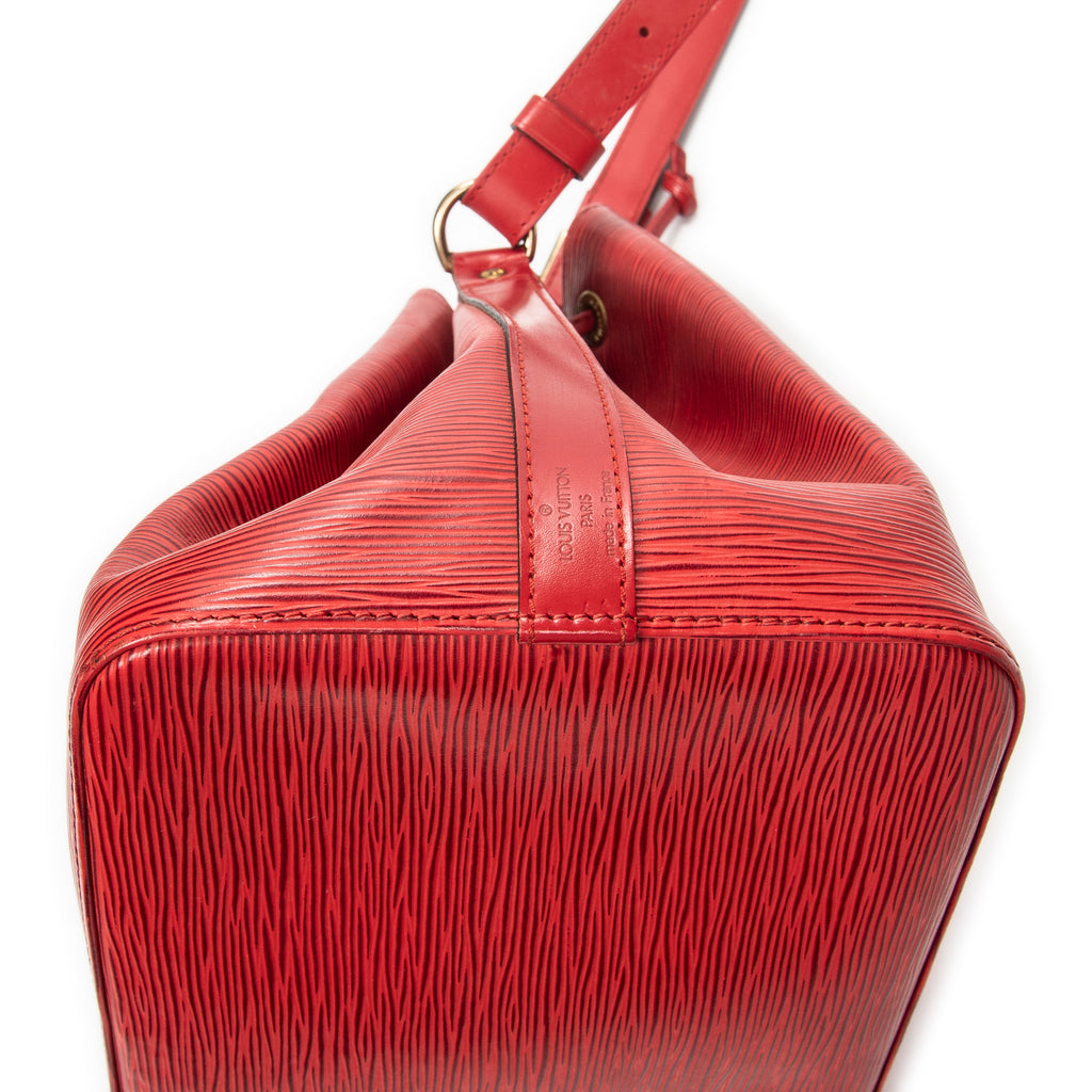 Shoulder Bag Noe PM Red Epi