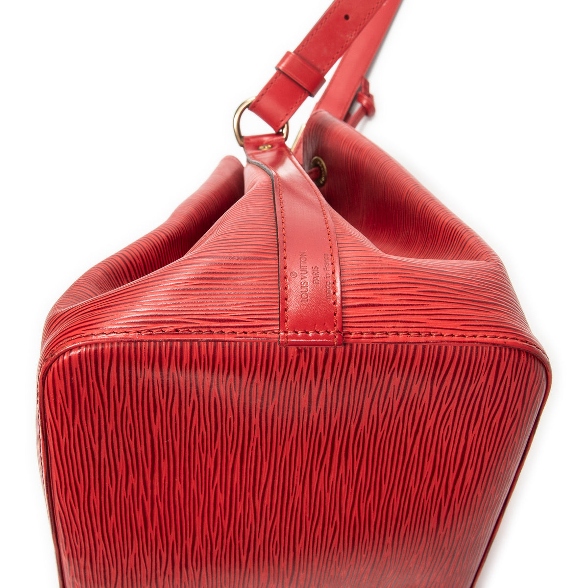 Shoulder Bag Noe PM Red Epi