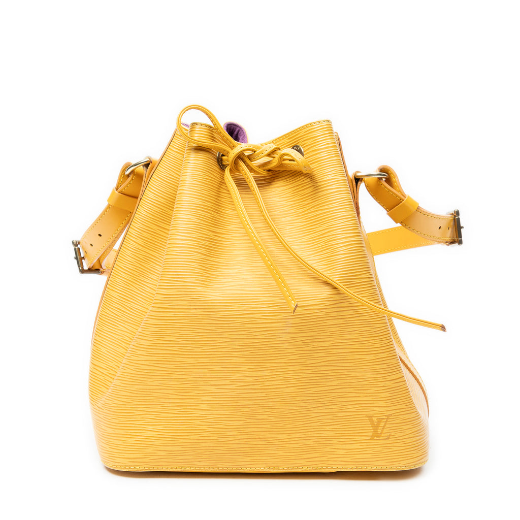 Shoulder Bag Noe PM Yellow Epi