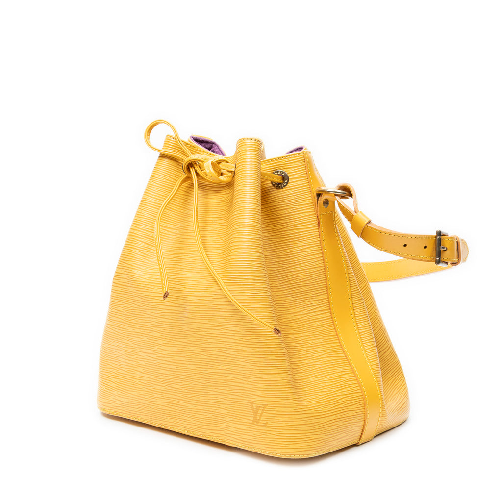 Shoulder Bag Noe PM Yellow Epi
