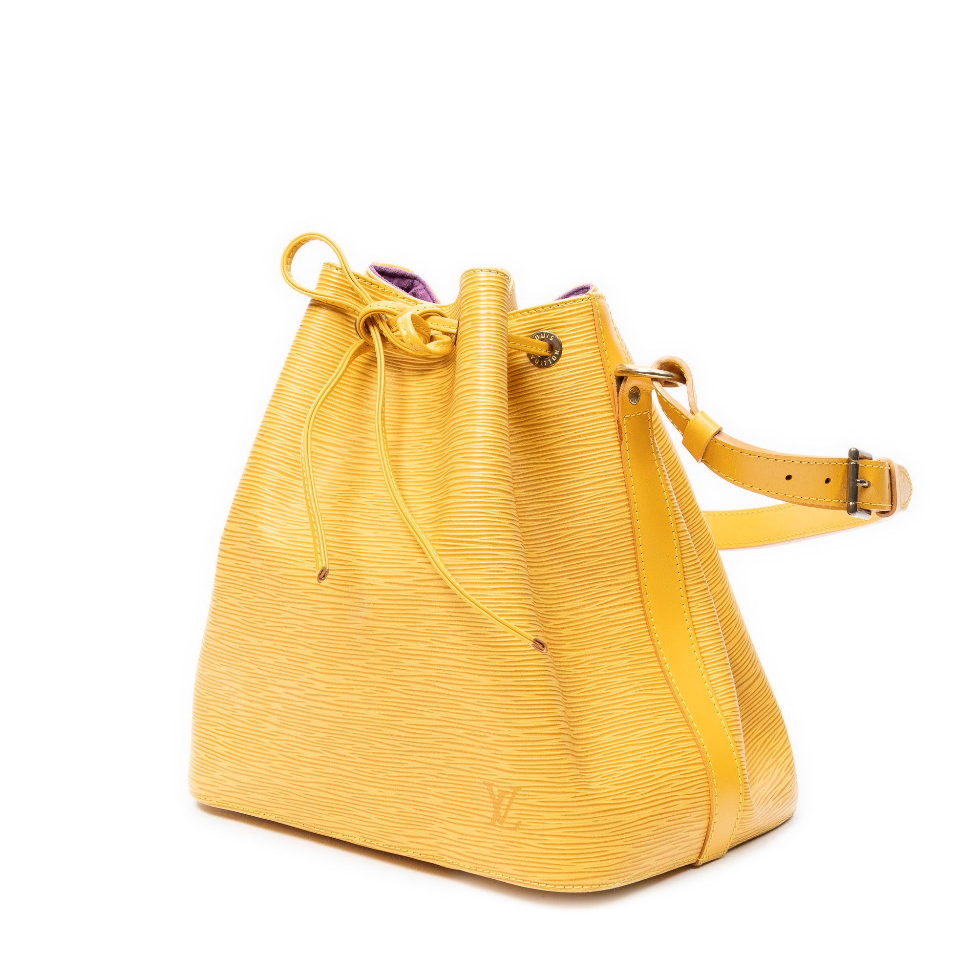 Shoulder Bag Noe PM Yellow Epi