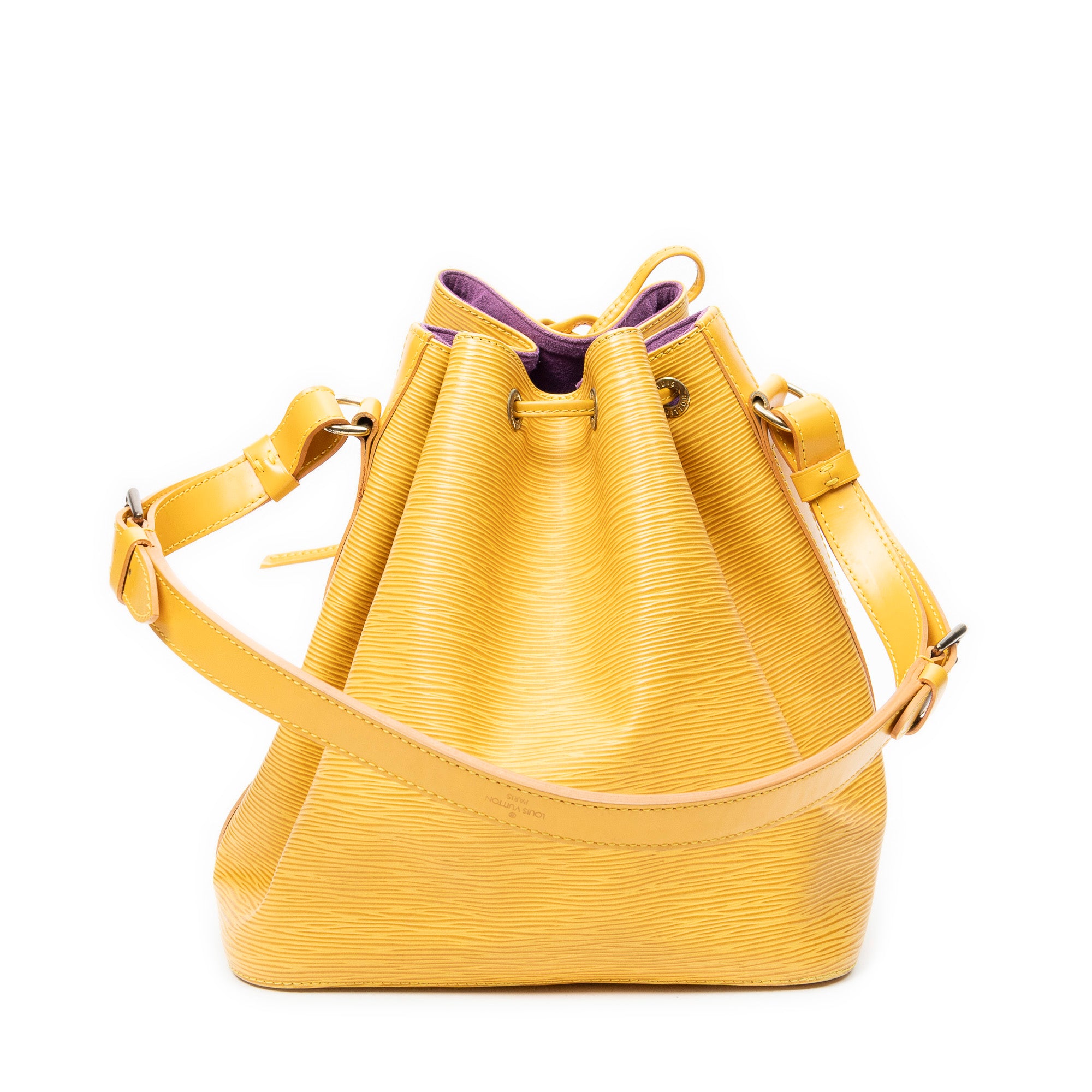 Shoulder Bag Noe PM Yellow Epi