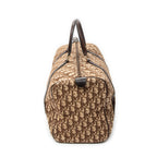 Handbag Medium Boston Brown Diorissimo Canvas