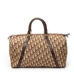 Handbag Medium Boston Brown Diorissimo Canvas