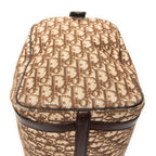 Handbag Medium Boston Brown Diorissimo Canvas