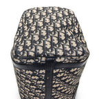 Handbag Small Boston Navy Diorissimo Canvas