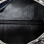 Handbag Small Boston Navy Diorissimo Canvas