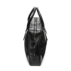 Handbag Business Bag Black Nylon Canvas