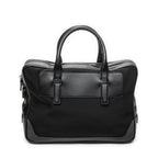 Handbag Business Bag Black Nylon Canvas