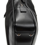 Handbag Business Bag Black Nylon Canvas