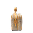 Shoulder Bag Vintage Large Messenger Tan Microguccissima Coated Canvas
