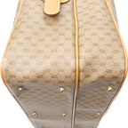 Shoulder Bag Vintage Large Messenger Tan Microguccissima Coated Canvas