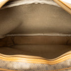 Shoulder Bag Vintage Large Messenger Tan Microguccissima Coated Canvas