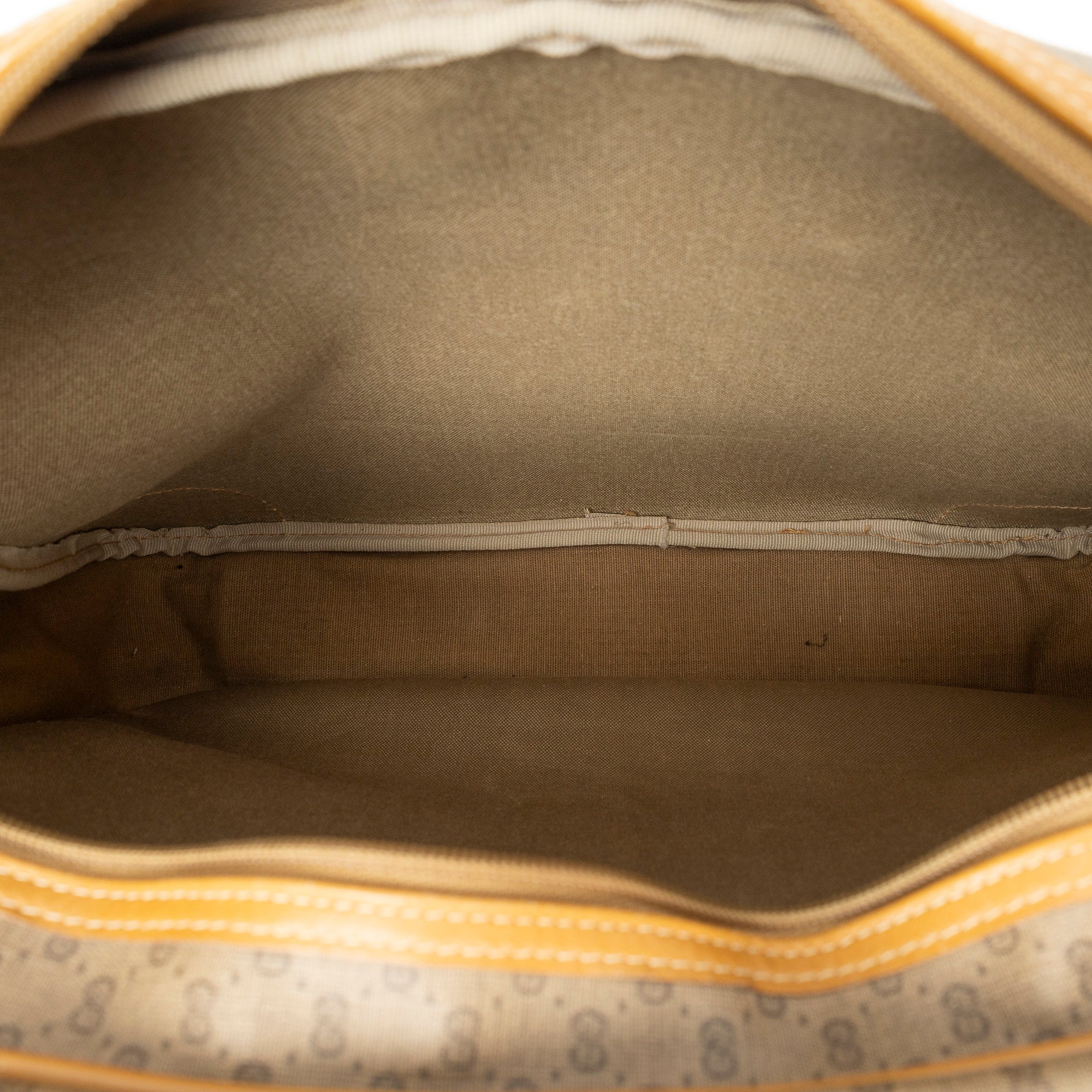 Shoulder Bag Vintage Large Messenger Tan Microguccissima Coated Canvas
