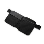 Shoulder Bag Waist Pouch Black Monogrammed Canvas