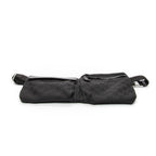 Shoulder Bag Waist Pouch Black Monogrammed Canvas