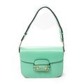 Shoulder Bag Medium Horsebit 1955 Green Calfskin Leather