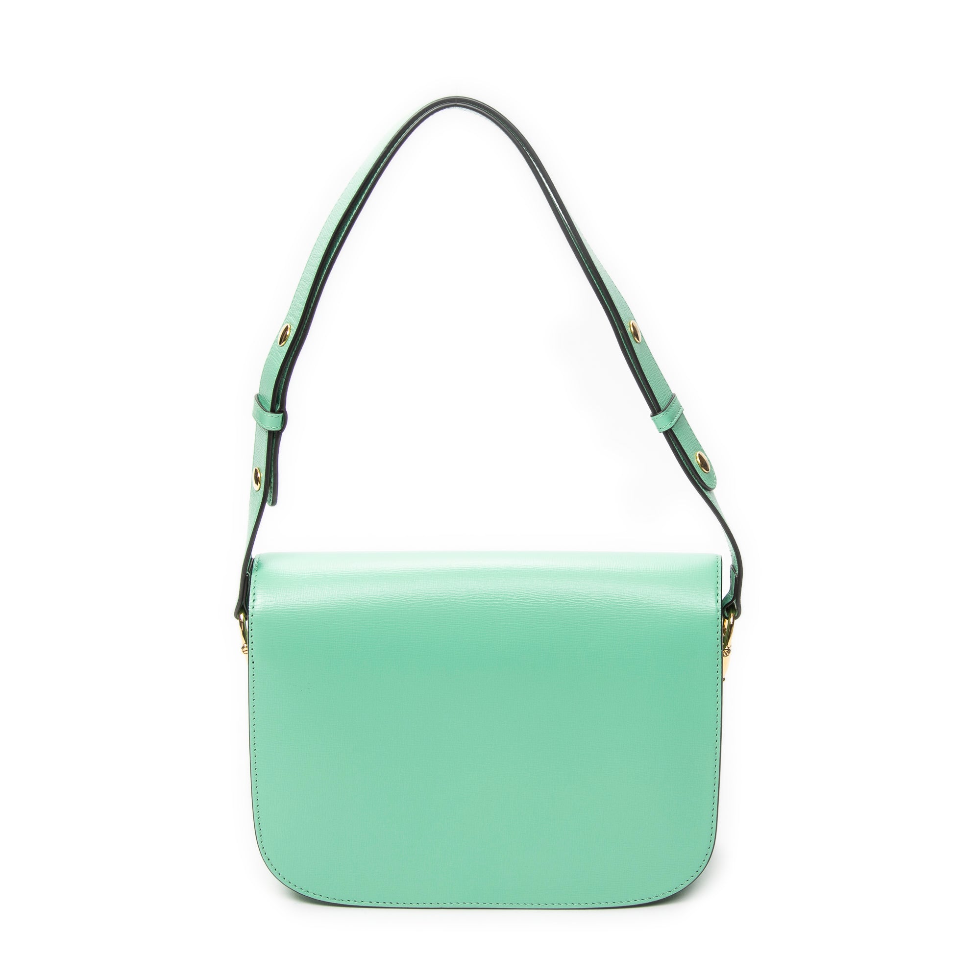Shoulder Bag Medium Horsebit 1955 Green Calfskin Leather