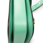 Shoulder Bag Medium Horsebit 1955 Green Calfskin Leather