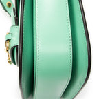 Shoulder Bag Medium Horsebit 1955 Green Calfskin Leather