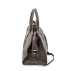 Shoulder Bag Small Cabas ChYc Grey Calfskin Leather